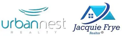 A logo of the ernest james company